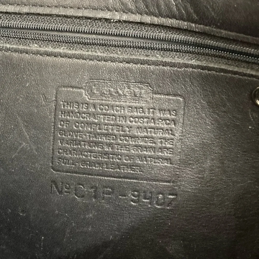 Coach 9407 vintage legacy slim black shoulder bag Costa Rica nickel hardware